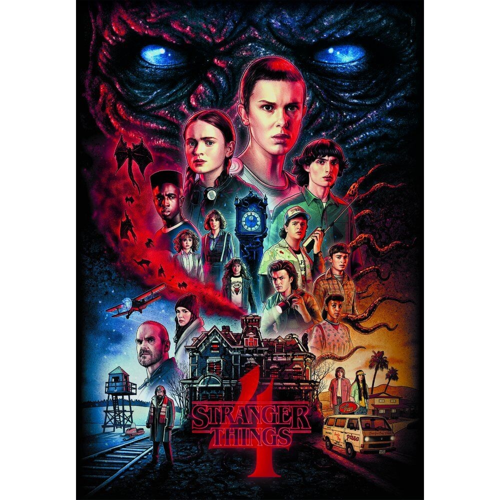 Stranger Things 1000-bitars pussel för fans och samlare