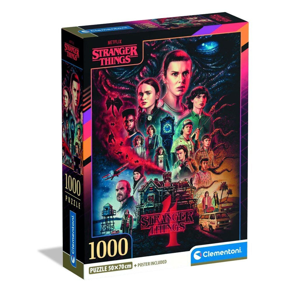 Stranger Things 1000-bitars pussel för fans och samlare