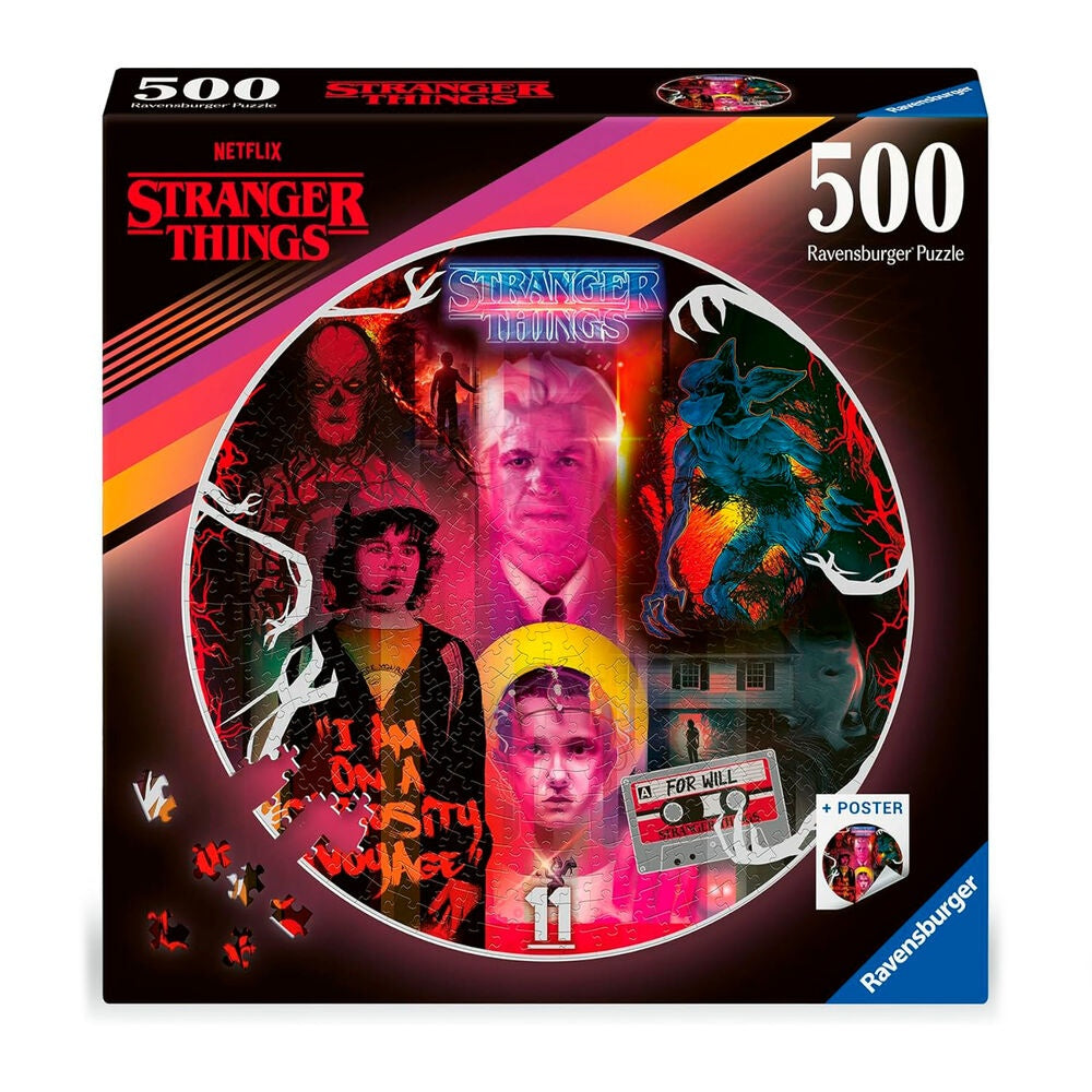 Stranger Things 500-bitars pussel för fans och samlare