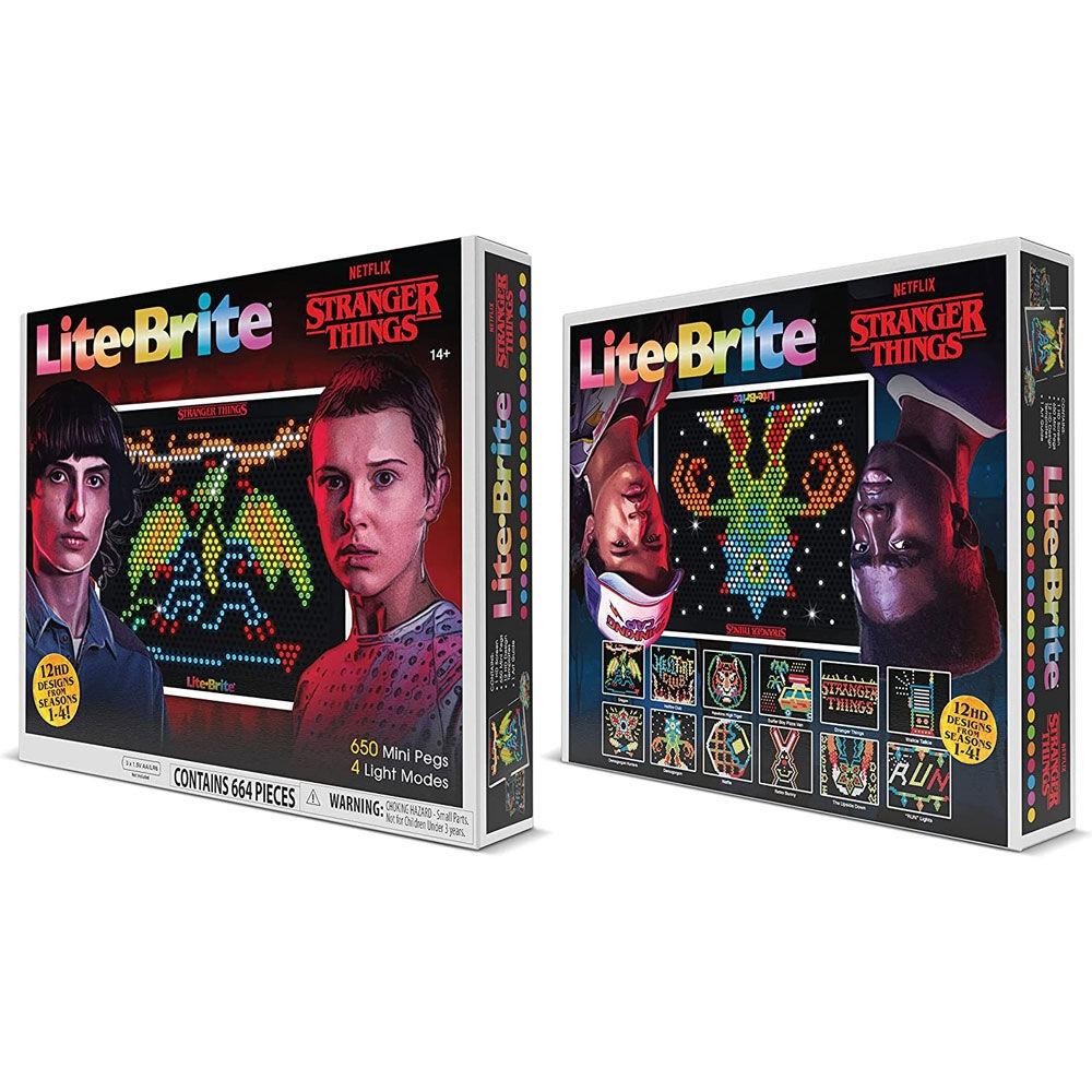 Stranger Things Lite Brite spil