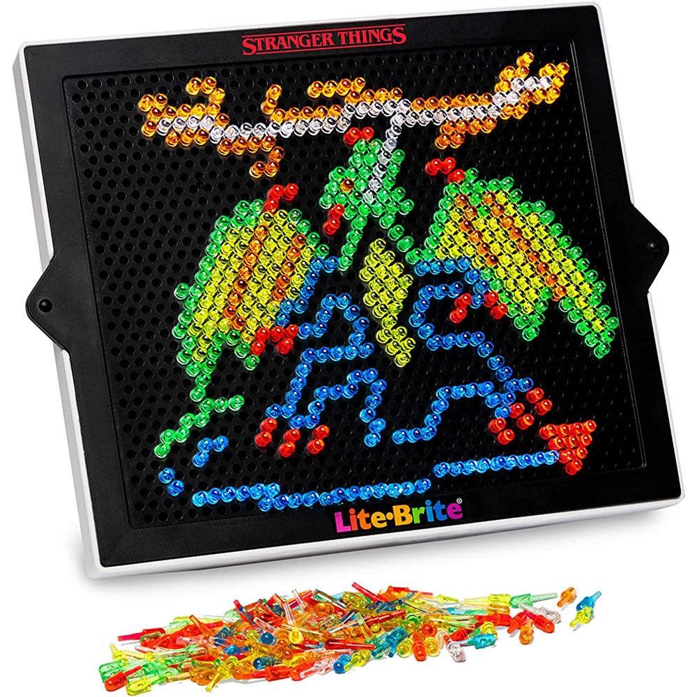 Stranger Things Lite Brite spil