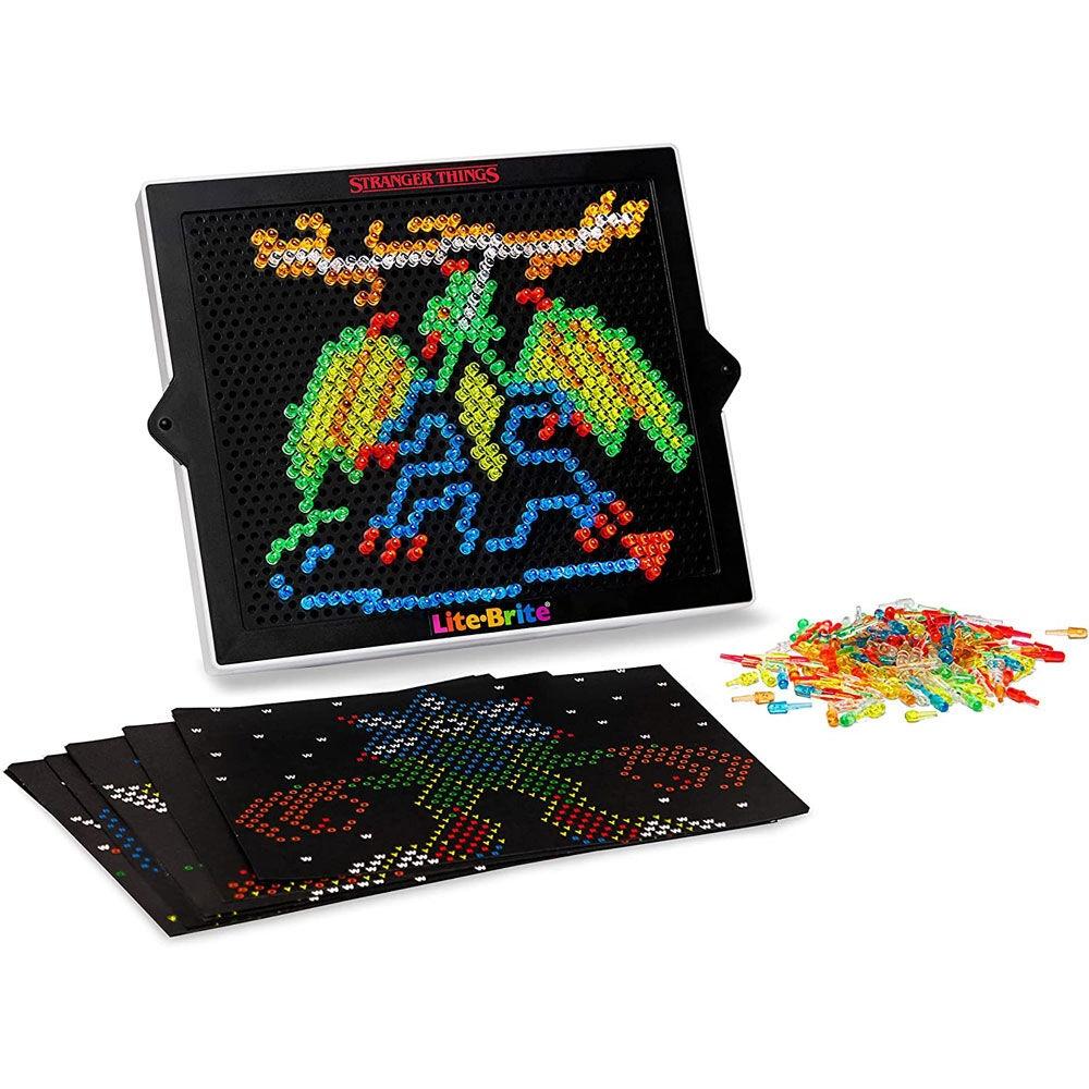 Stranger Things Lite Brite spil