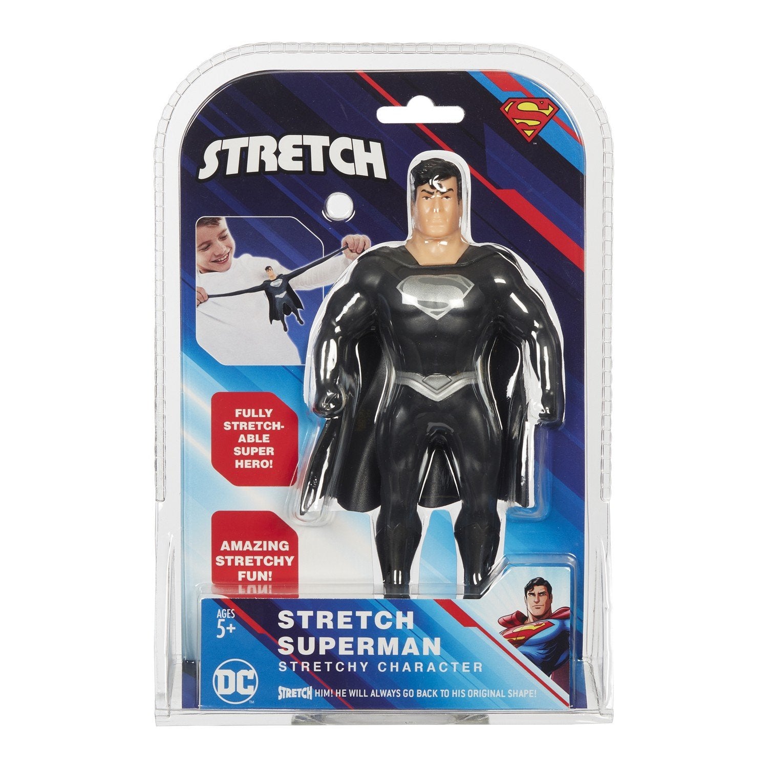 Stretch Dc Mini Figur Stålmannen 16,5Cm