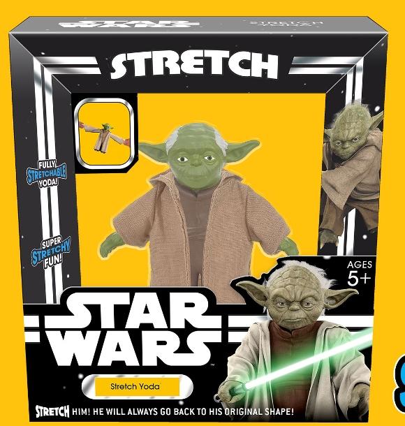 Stretch Star Wars Figur - Yoda 10 Cm