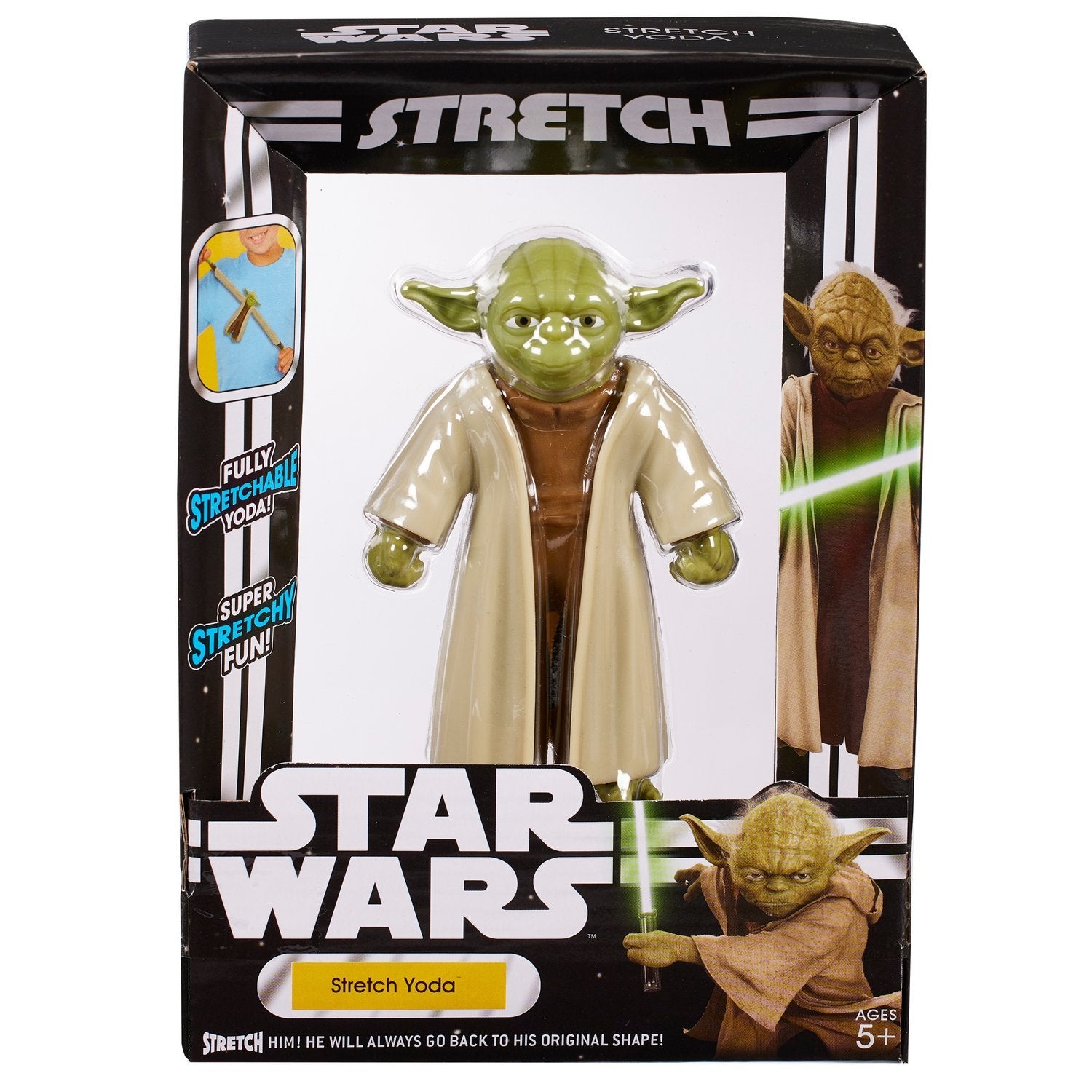 Stretch Star Wars Figur - Yoda 10 Cm