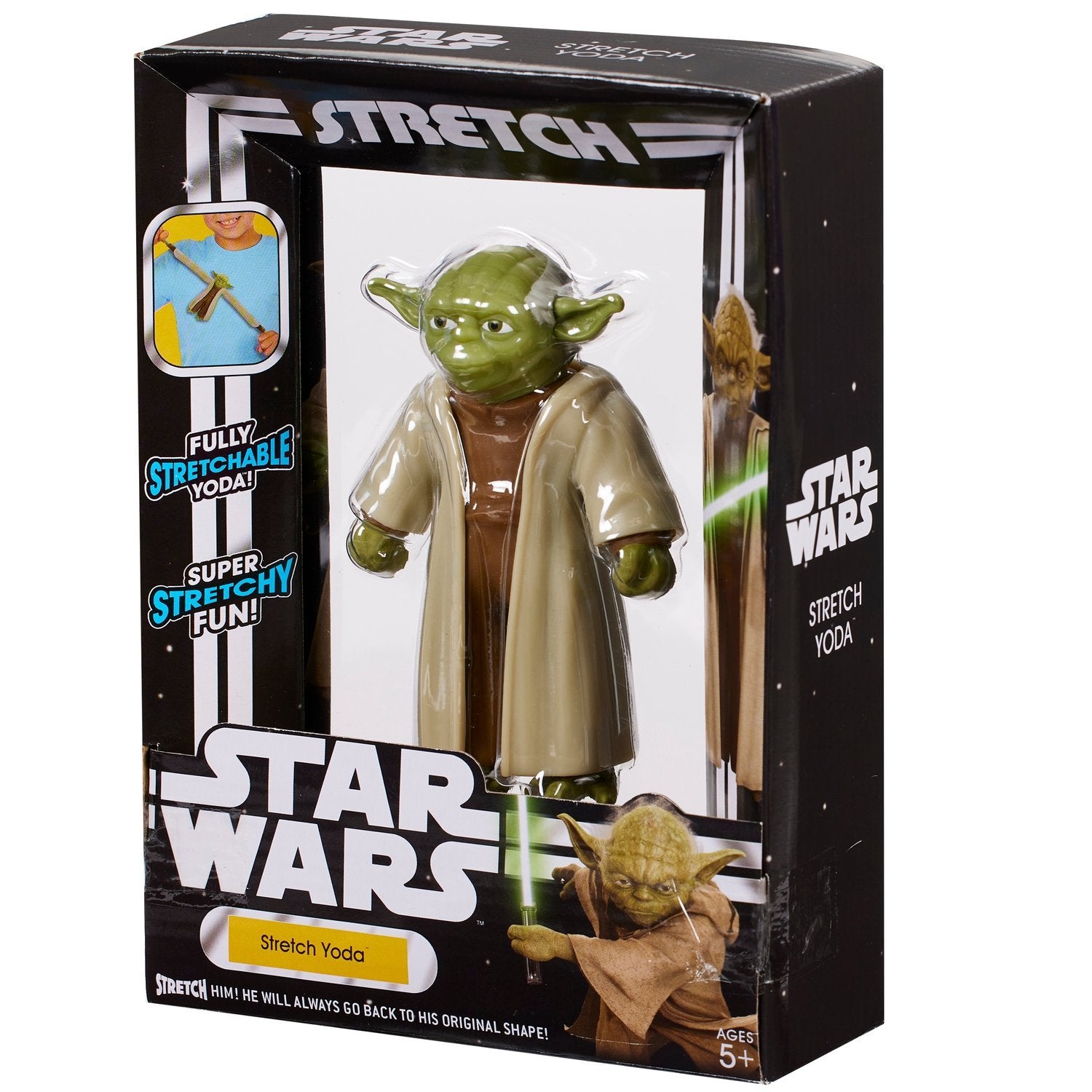 Stretch Star Wars Figur - Yoda 10 Cm