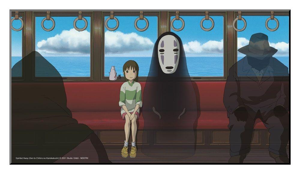 Studio Ghibli träväggkonst Spirited Away 37,5 x 20,5 cm