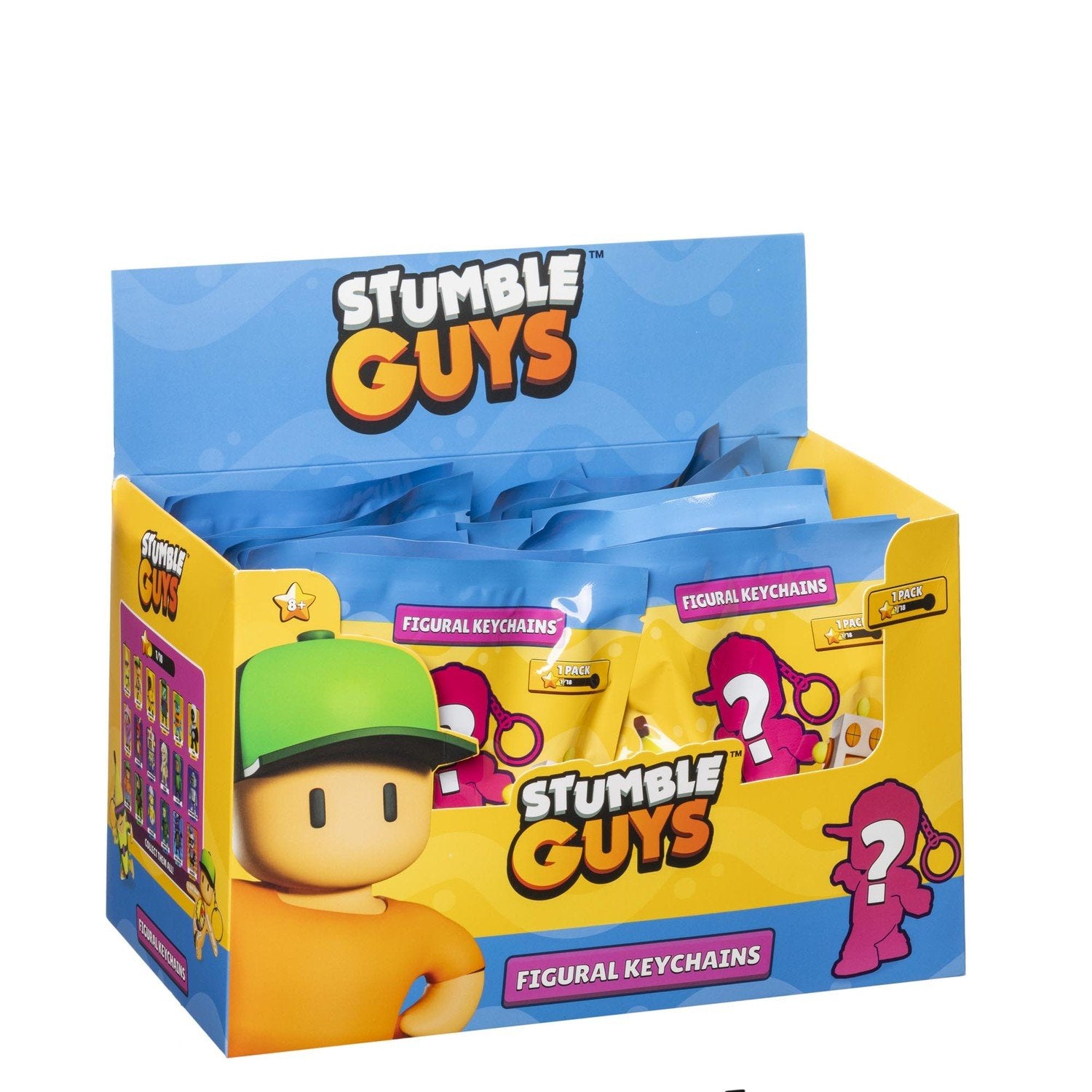 Stumble Guys Figural Nyckelring I Blindpack, 6 Cm S2