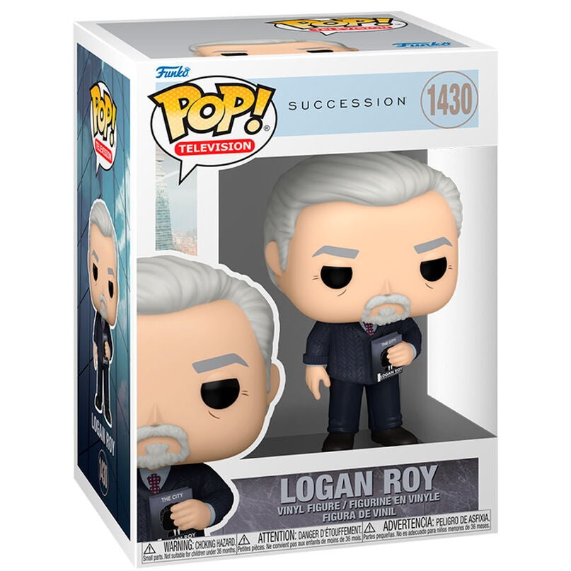 Succession Logan Roy POP-figur – samlarbar vinylleksak