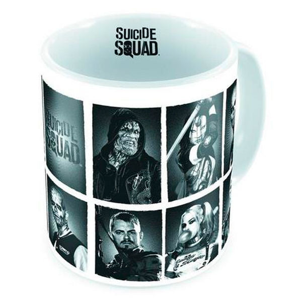 Suicide Squad Characters kaffemugg - 11 oz keramisk kopp