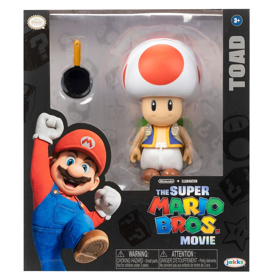Super Mario Bros Paddafigur, 13 cm samlarleksak