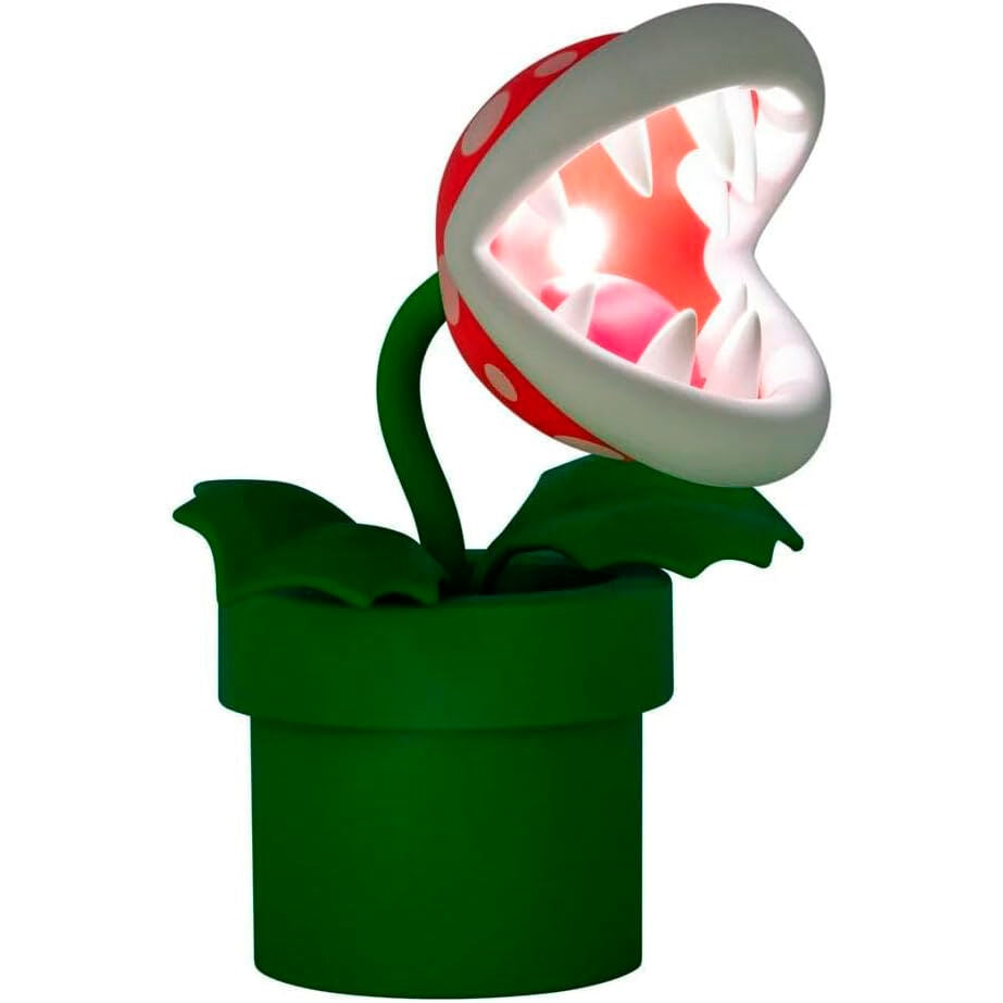 Super Mario Bros Piranha Plant Bordslampa, LED-ljus