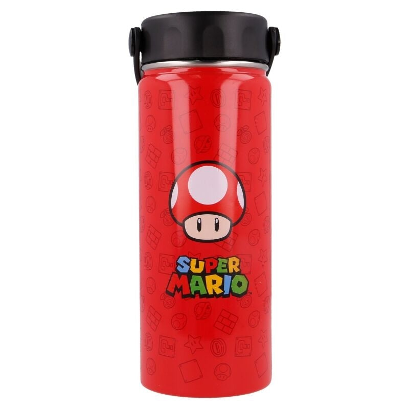 Super Mario Bros vattenflaska i rostfritt stål 530ml