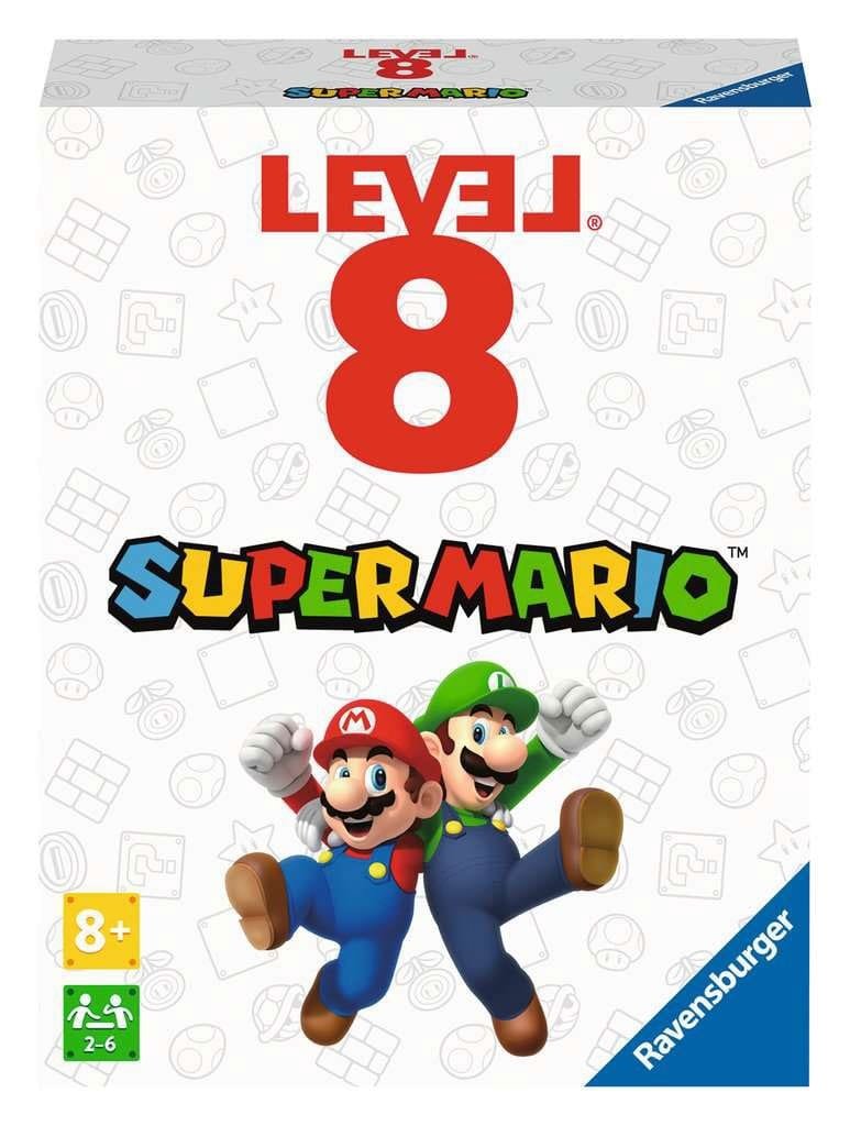 Super Mario kortspel nivå 8