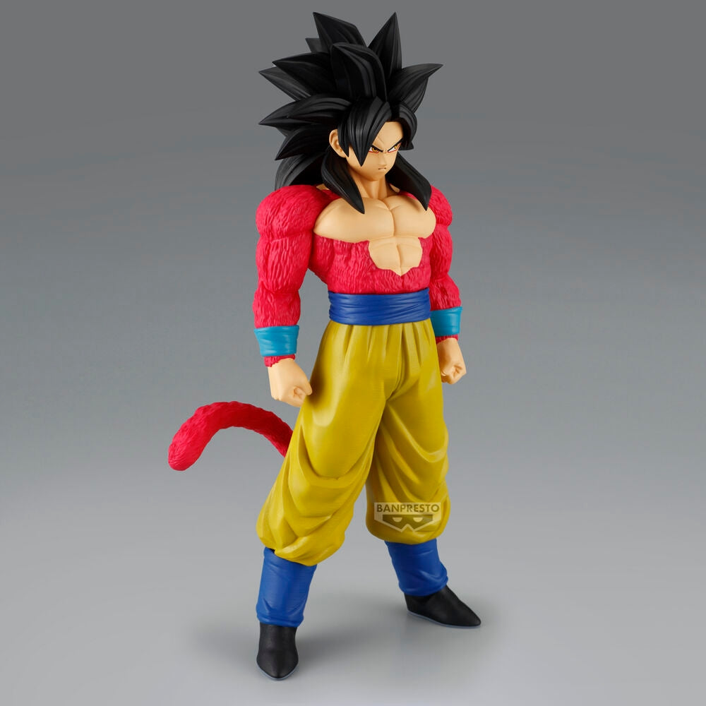 Super Saiyan 4 Goku-figur, 21 cm, solid kant fungerar