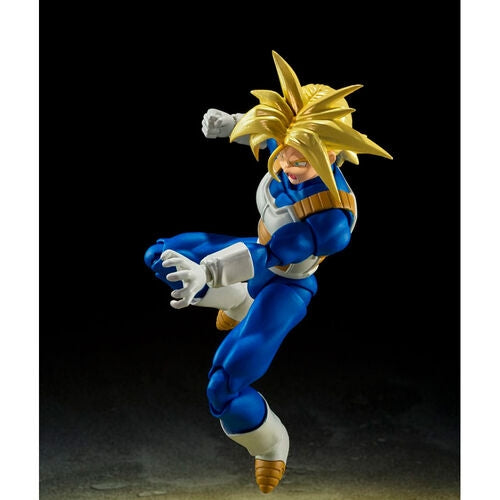 Super Saiyan Trunks S.H. Figuarts figur, 14 cm samlarobjekt