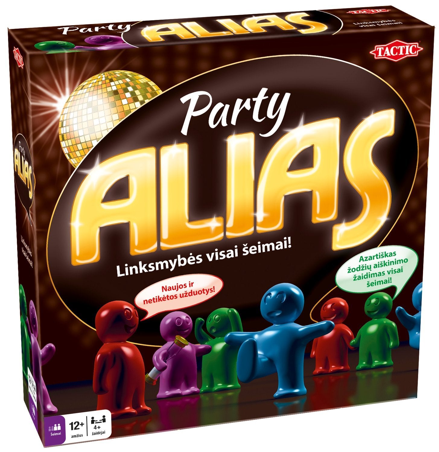 Tactic Board Game Alias ​​​​Party (på litauisk.)