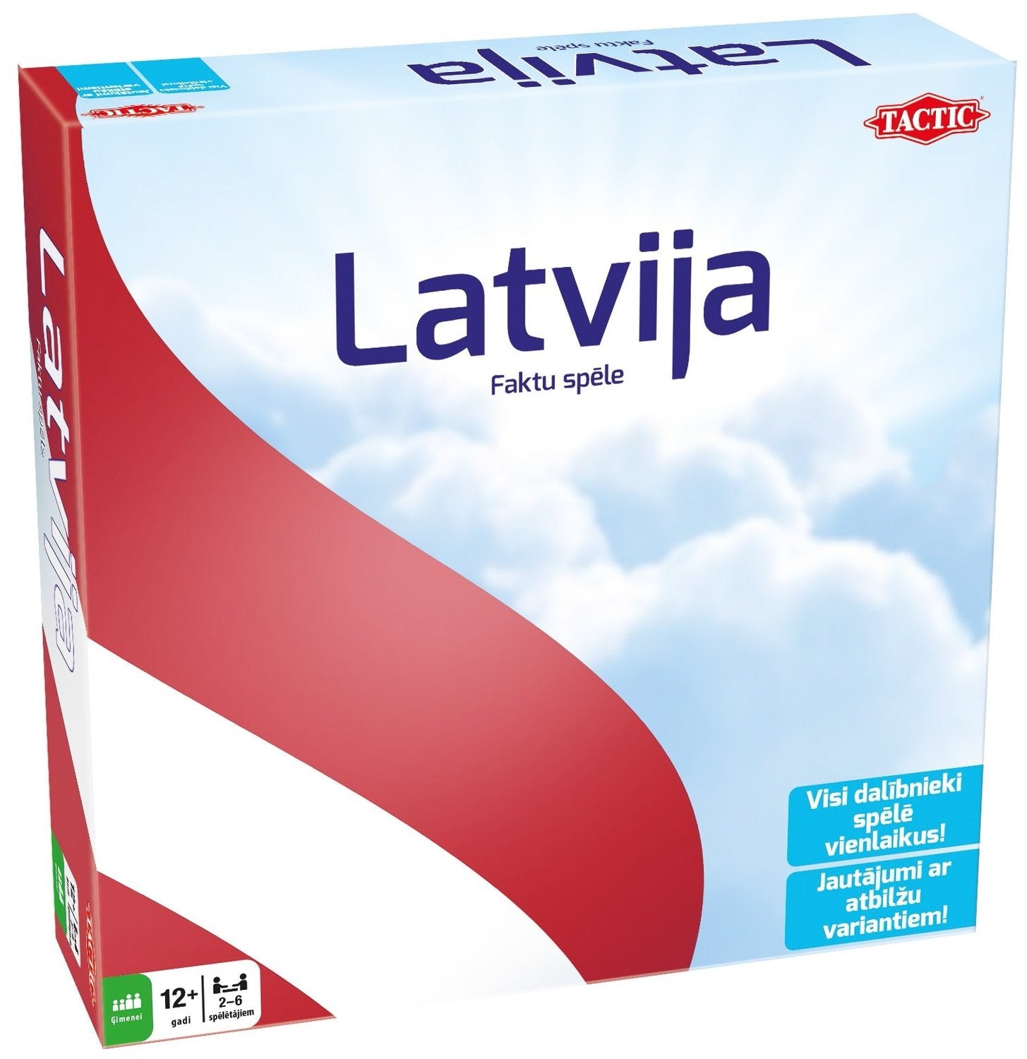 Taktisk brætspil "Latvia" (på lettisk sprog.)