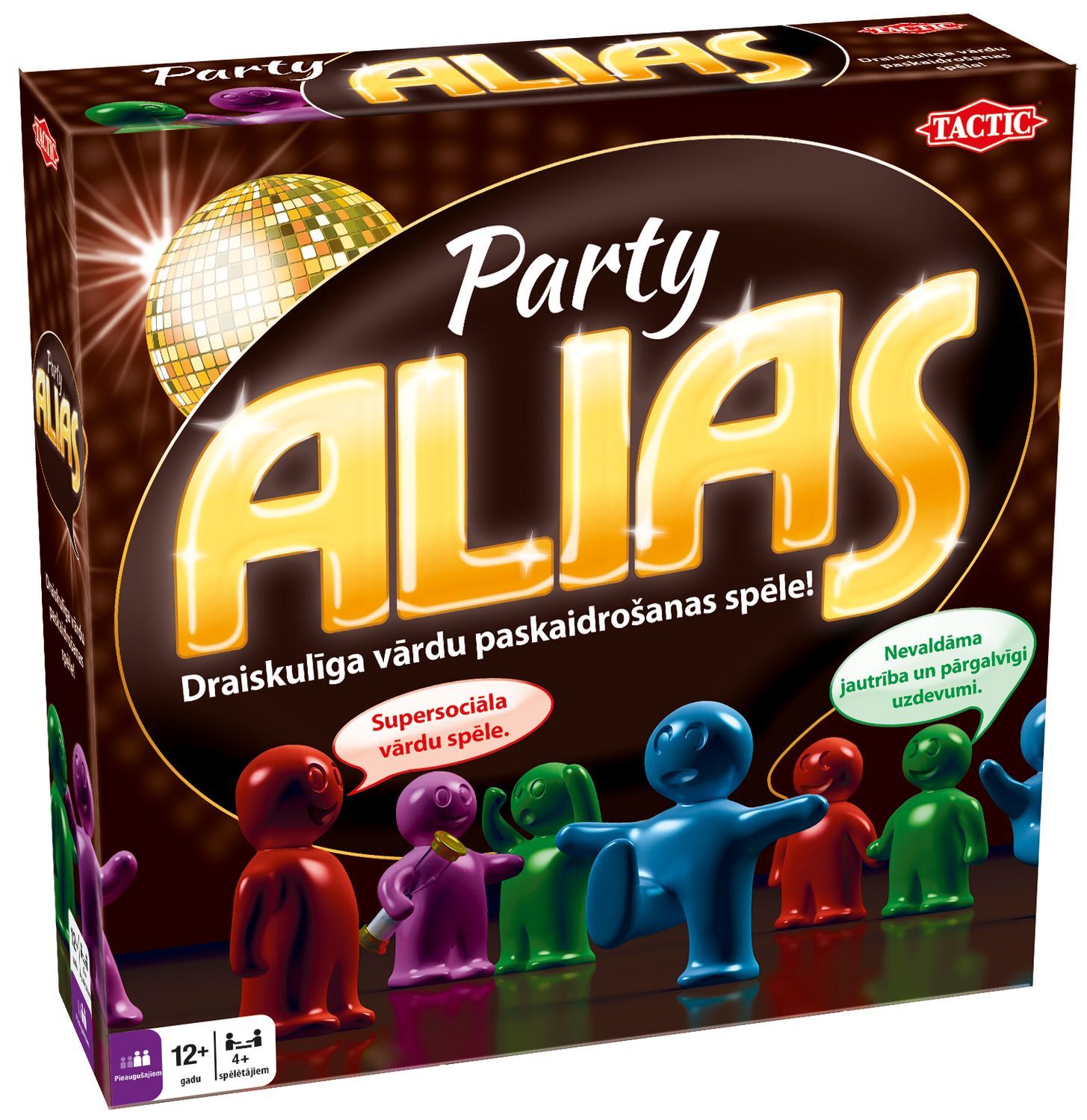 Tactic Board Game Party Alias (på lettiska språk.)