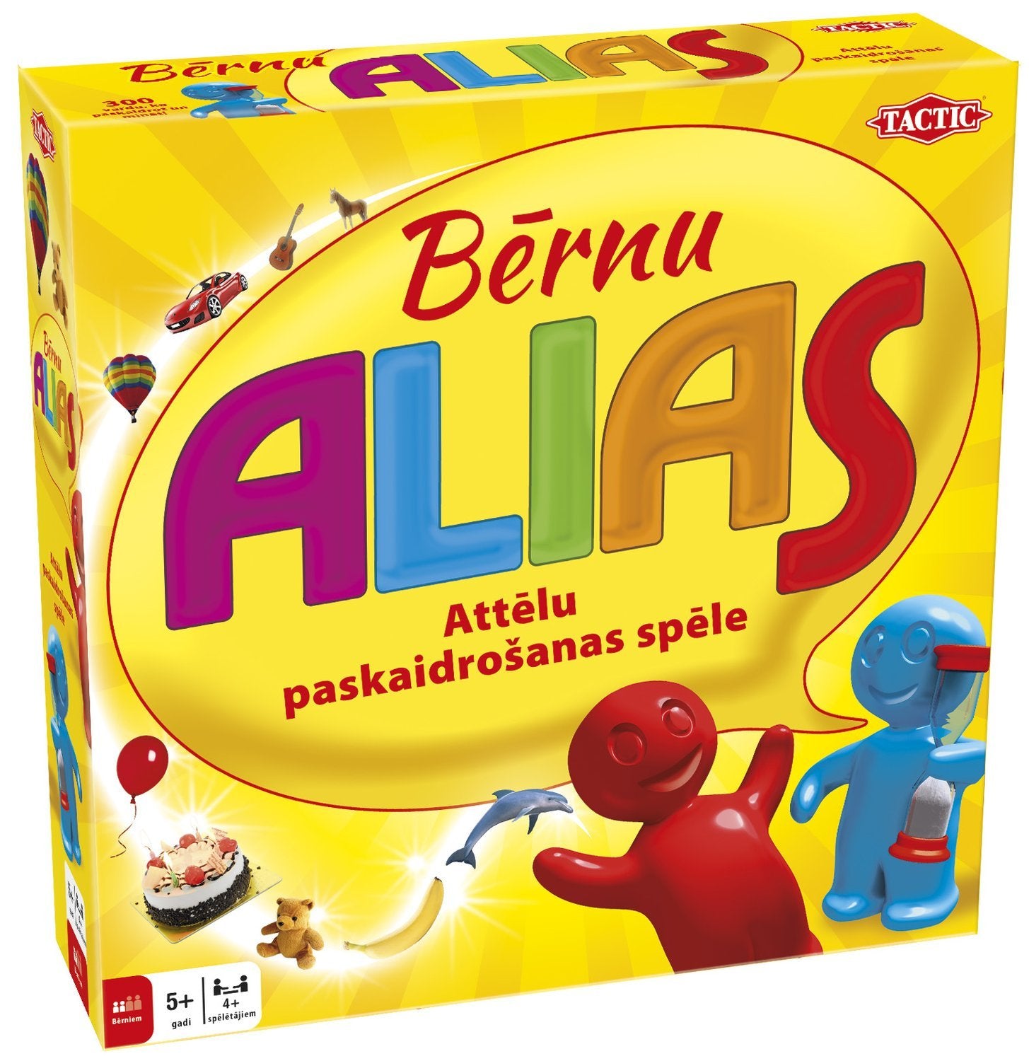 Taktisk brætspil Alias ​​​​Children's Juniors, lettisk udvælgelse.