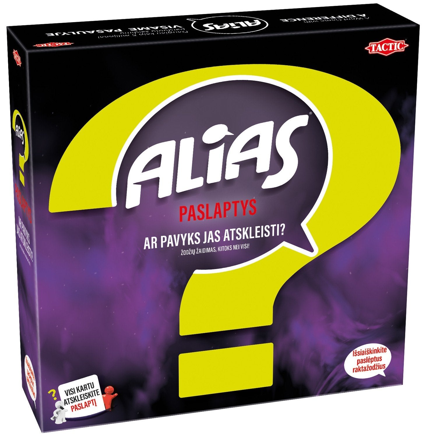 Tactic Boardgame Alias Mystery (på litauiska språk.)