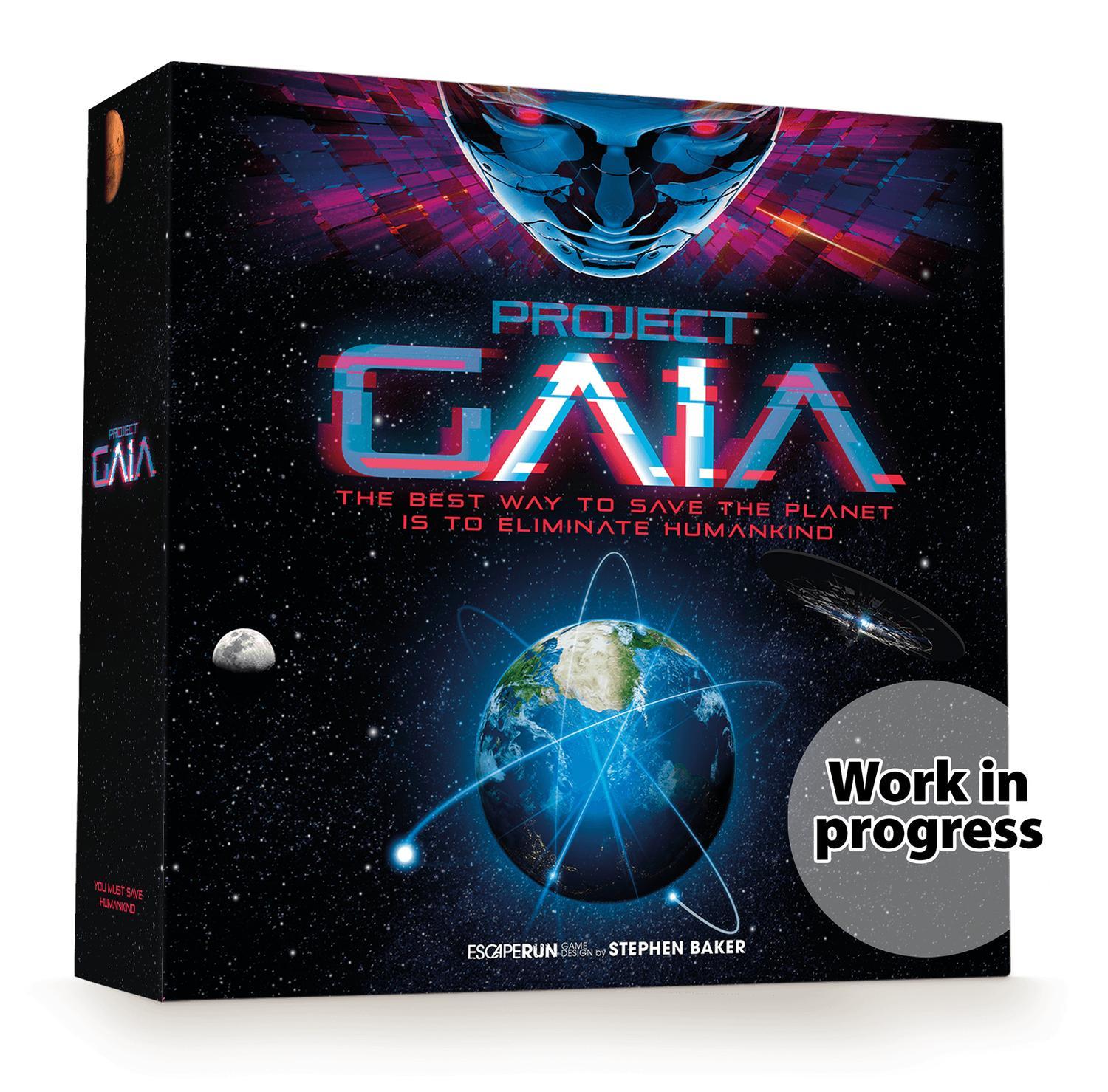 Tactic Boardgame Escape Run: Project Gaia (på litauisk sprog.)