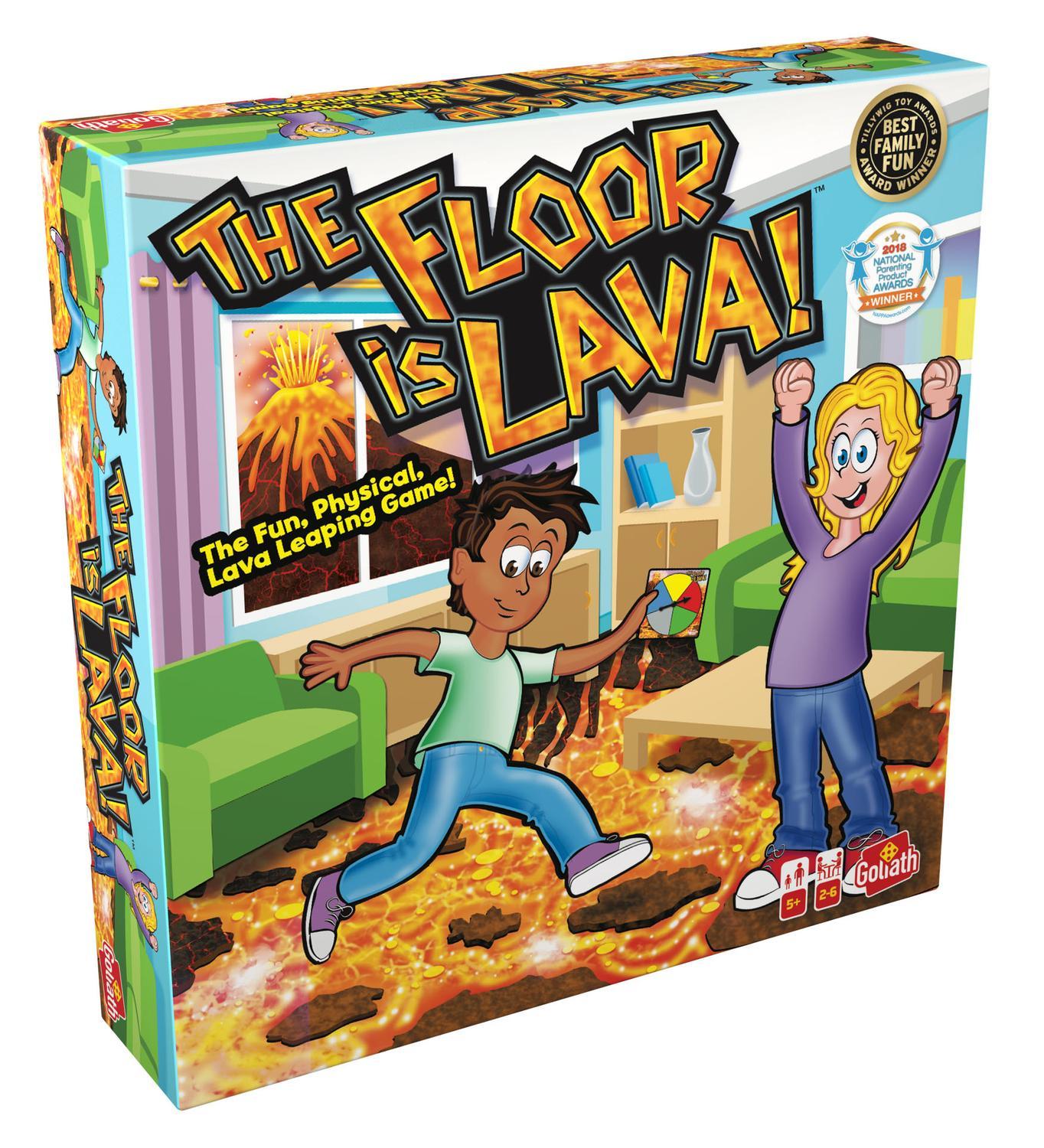 Floor Is Lava - Golvet Är Lava -Spel