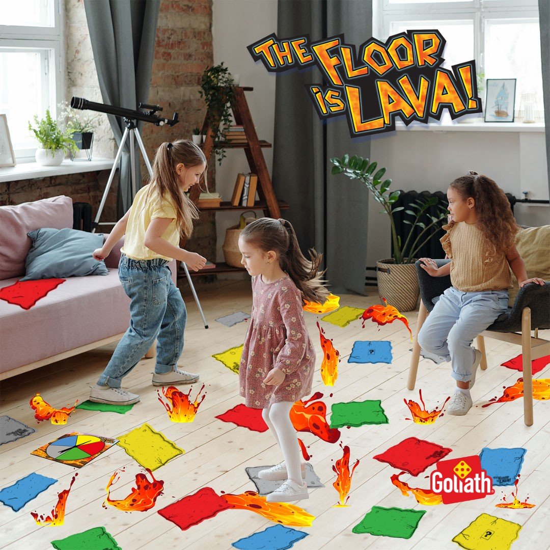 Floor Is Lava - Golvet Är Lava -Spel