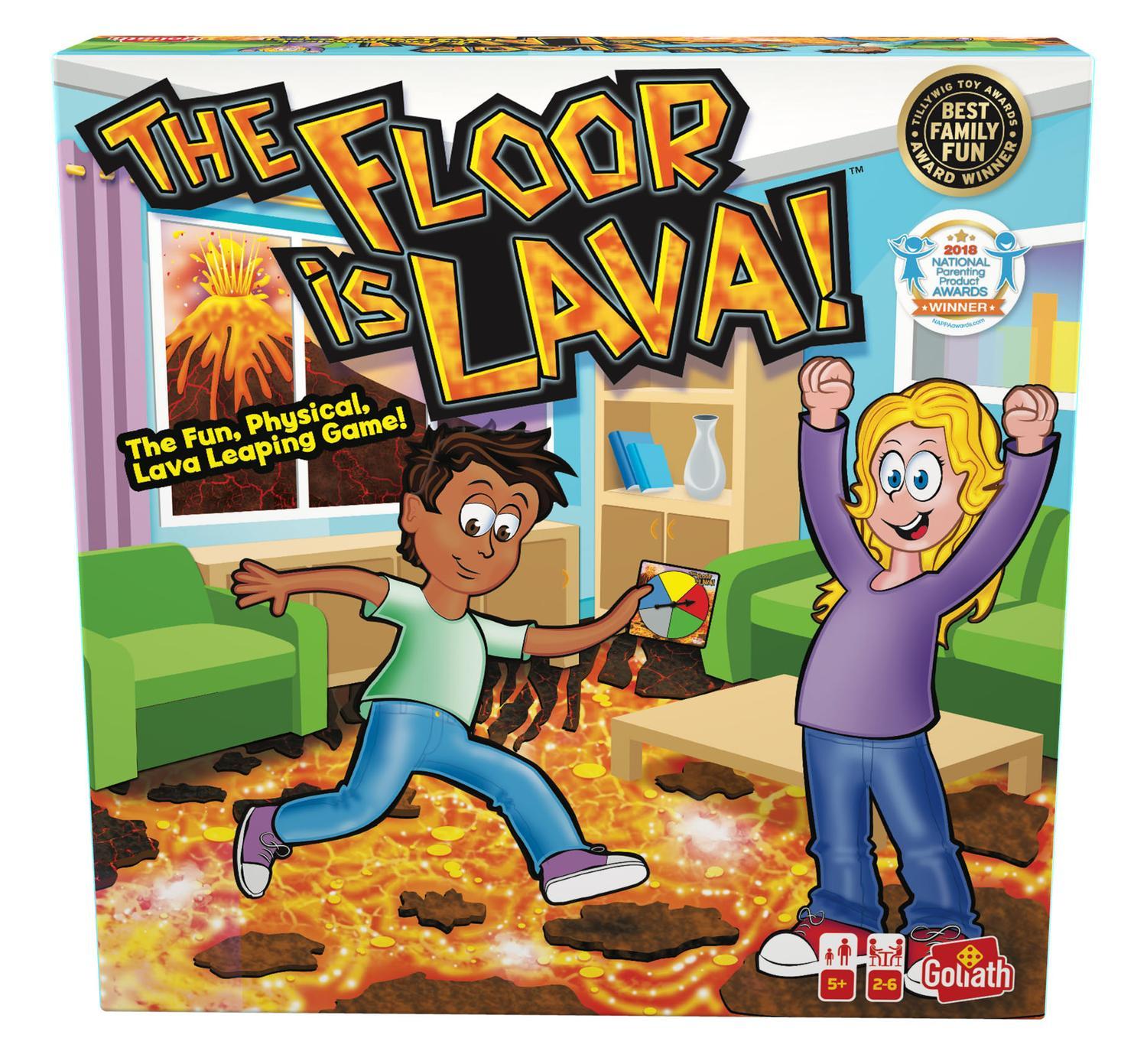 Floor Is Lava - Golvet Är Lava -Spel