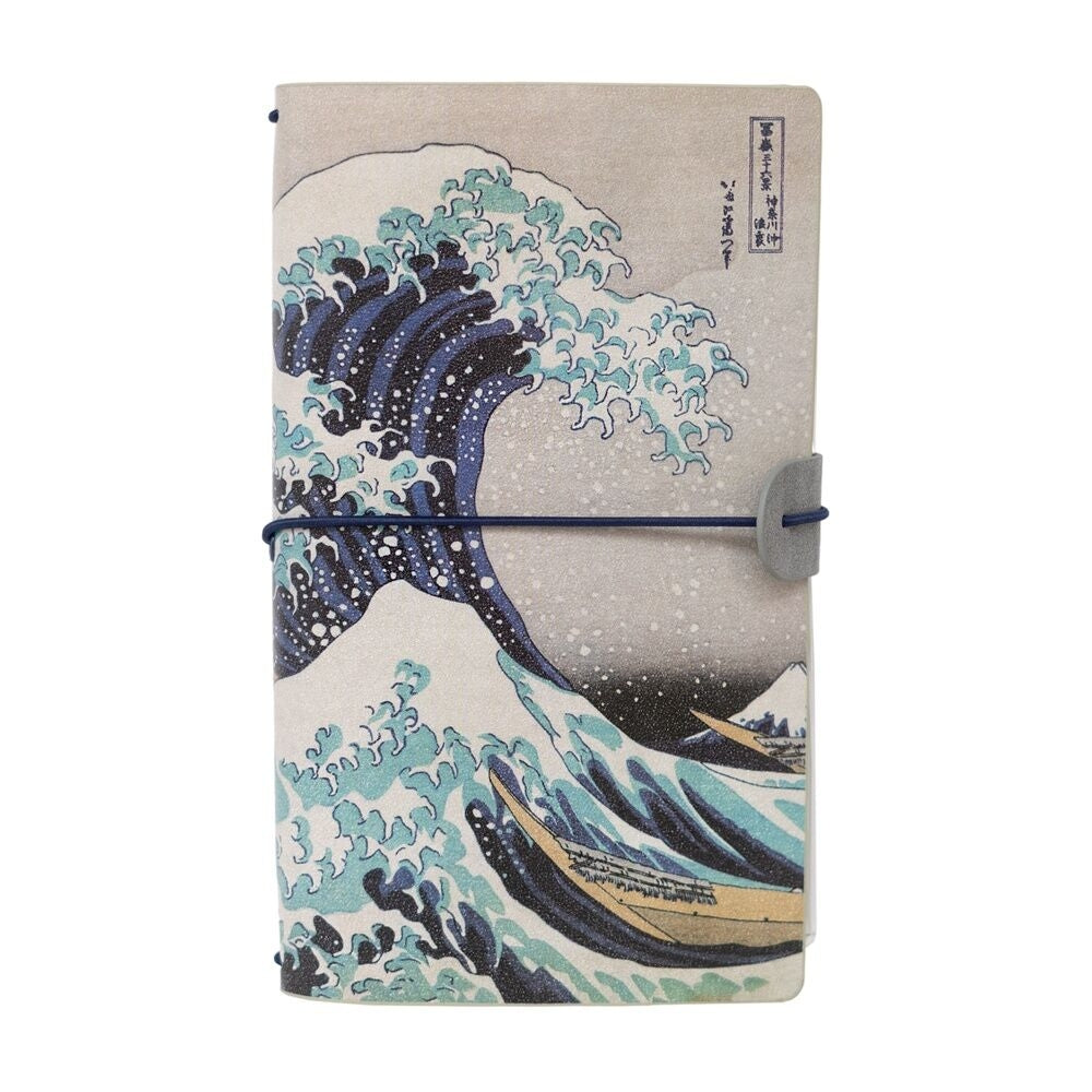 The Great Wave of Kanagawa Travel Notebook, 120 sidor, A5-storlek