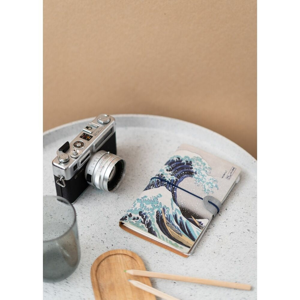 The Great Wave of Kanagawa Travel Notebook, 120 sidor, A5-storlek