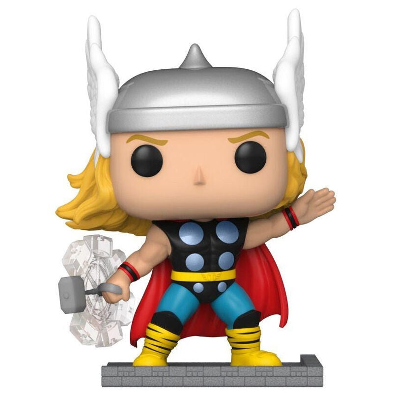 Thor Comic Cover, Marvel Classic, POP Figure Collectible