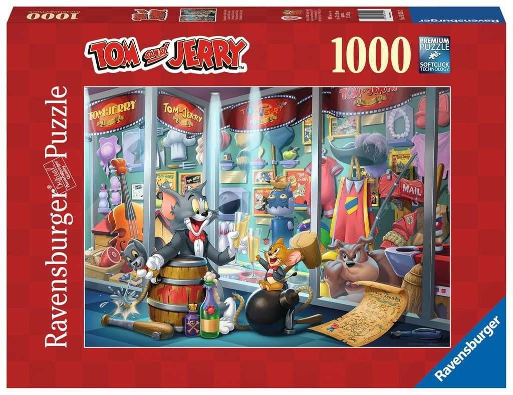 Tom &amp; Jerry Jigsaw Puzzle Hall of Fame (1000 brikker)