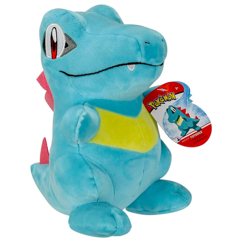 Totodile plyschleksak 20 cm - mjuk, gosig, perfekt för samlare