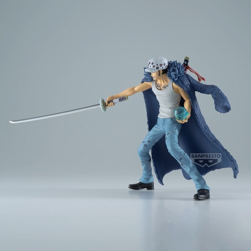 Trafalgar Law II figur, 15 cm samlarobjekt, One Piece Battle Record