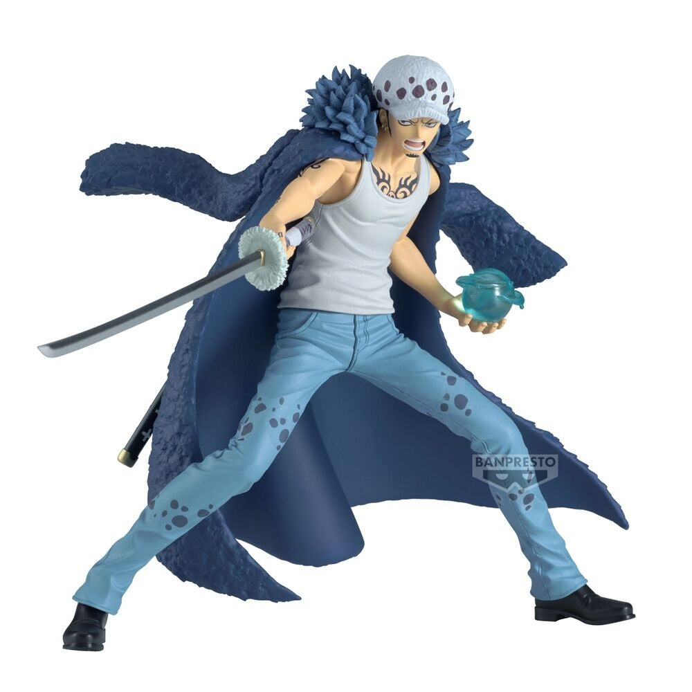 Trafalgar Law II figur, 15 cm samlarobjekt, One Piece Battle Record