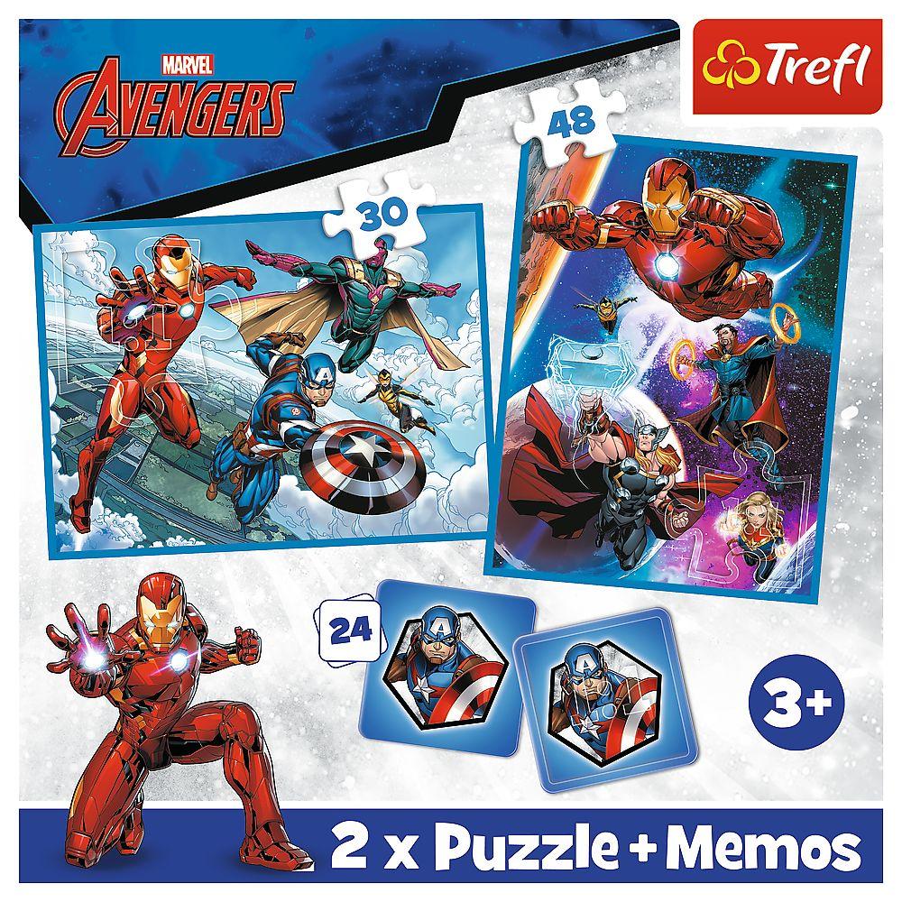 Trefl Avengers Pussel Set 30+48+M24