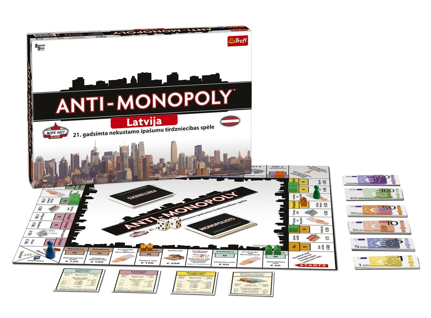 Trefl Board Game Anti-Monopoly (på lettisk sprog.)