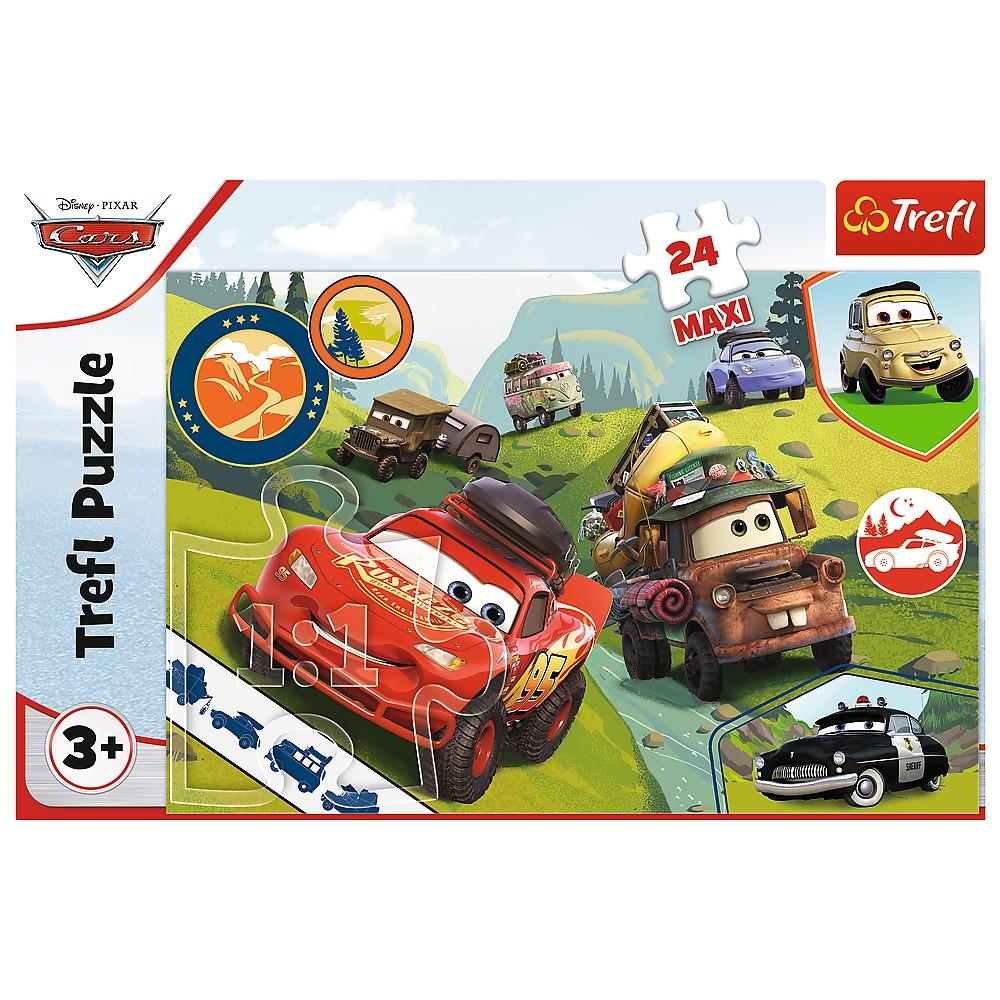 Trefl Cars Maxi Puslespil, 24 stk