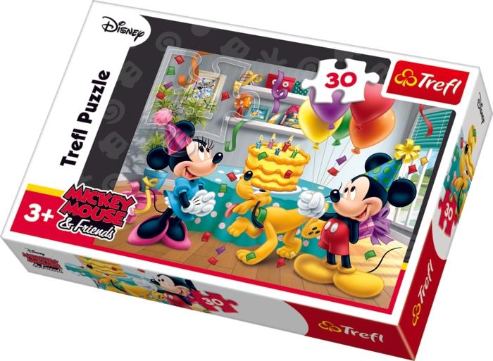 Trefl Disney Puslespil Mickey Mouse 30 stk