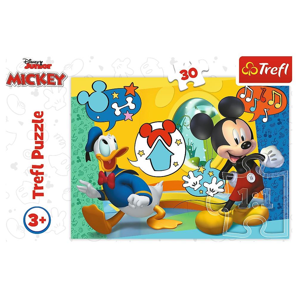 Trefl Disney Puslespil Mickey Mouse 30 stk