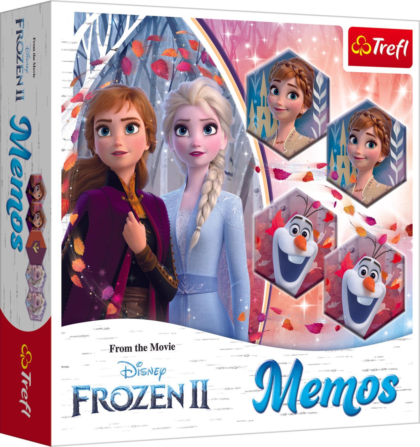 Trefl Frozen Brætspil Memo Frozen II