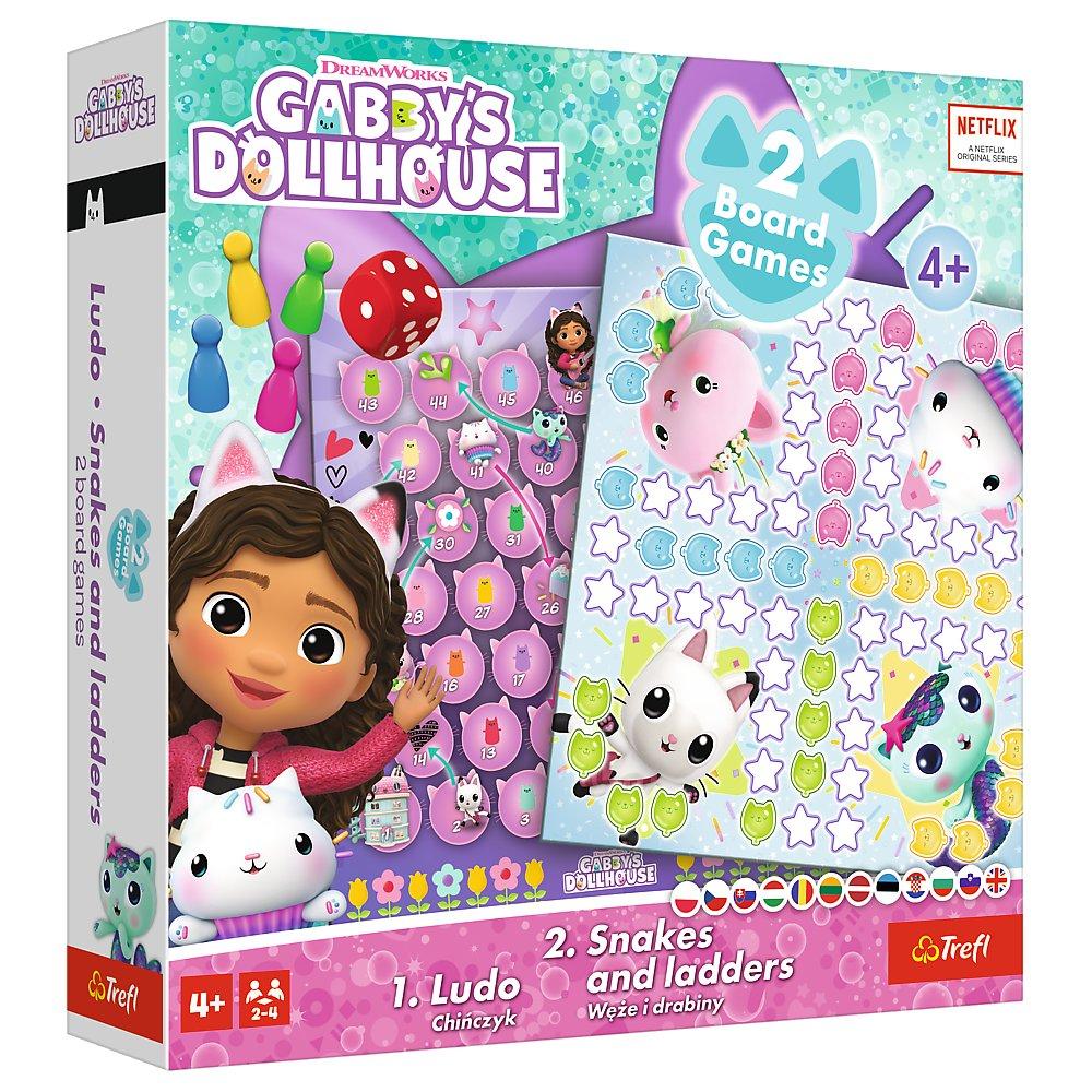 Trefl Gabby´s Dollhouse Brädspel 2 i 1