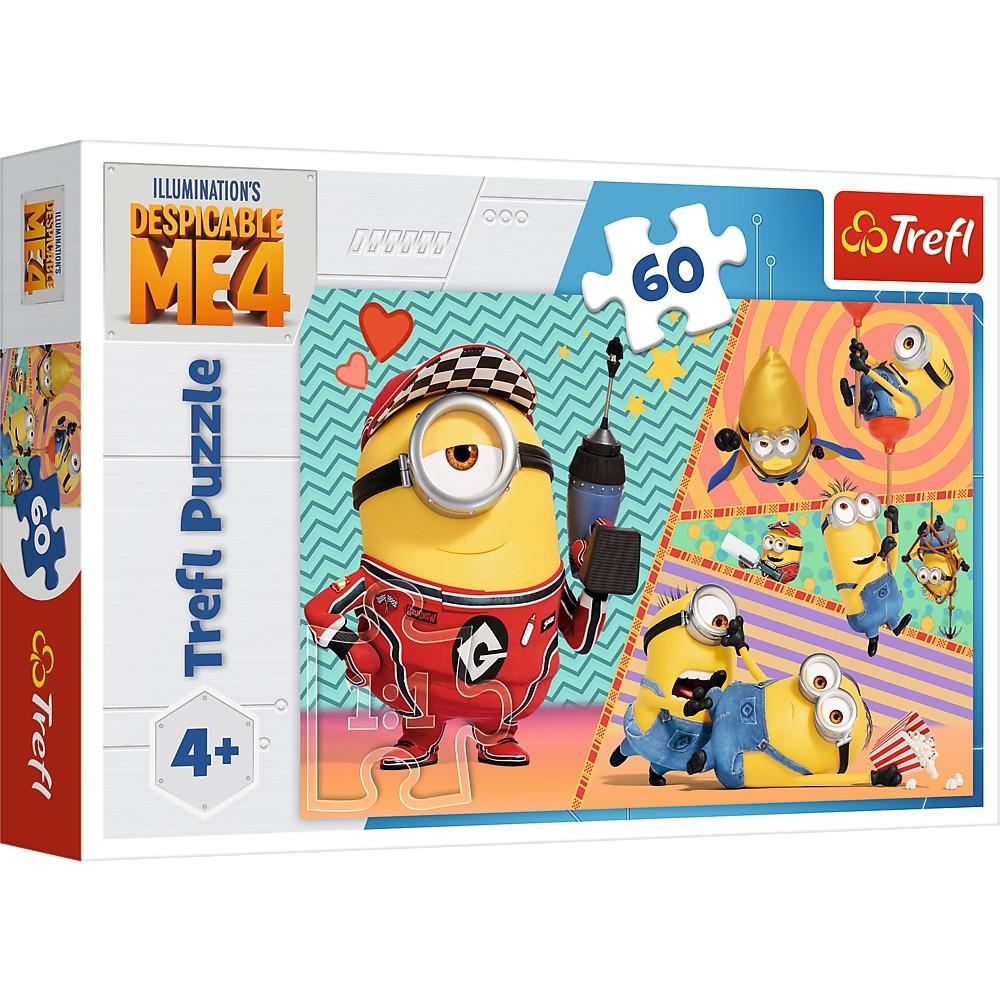 Trefl Minions Puslespil, 60 stk