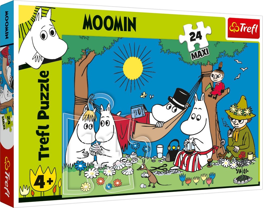 Trefl Moomin Maxi Puslespil, 24 stk.