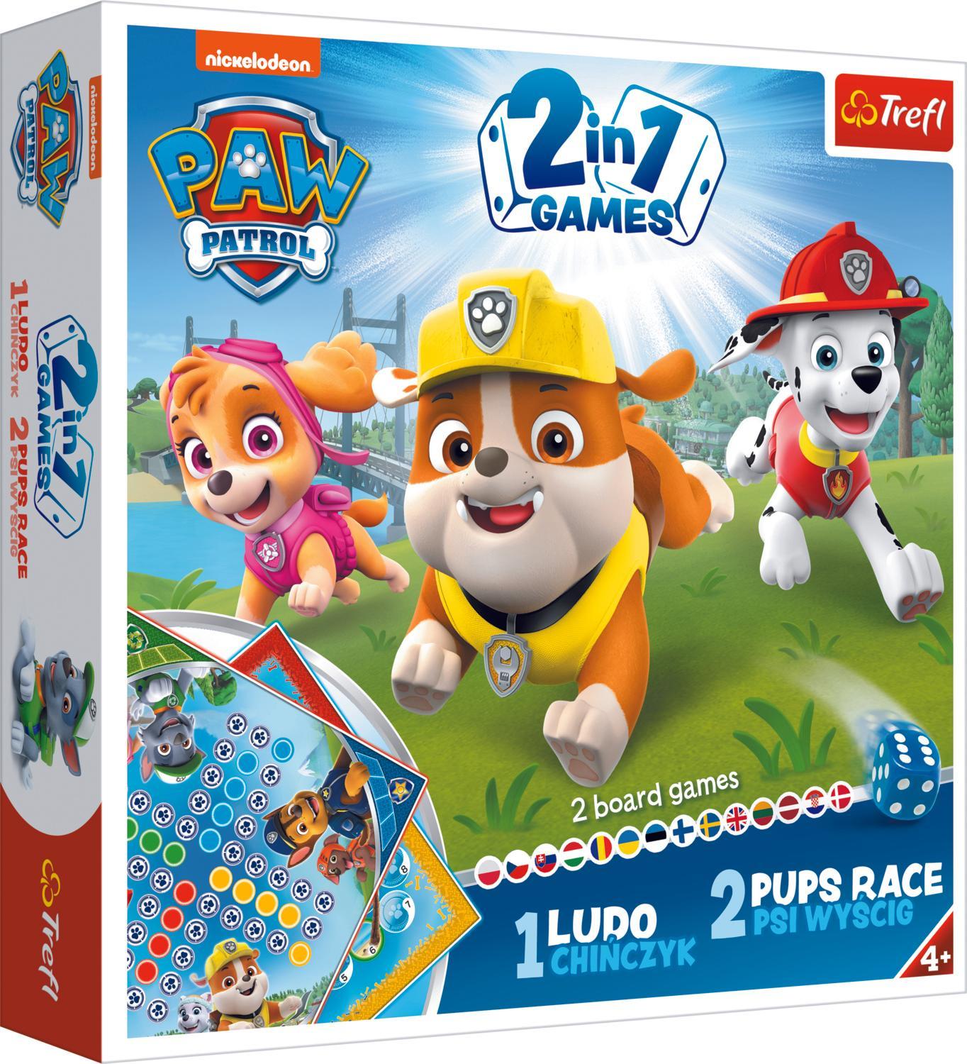 Trefl Paw Patrol Brädspel 2 i 1