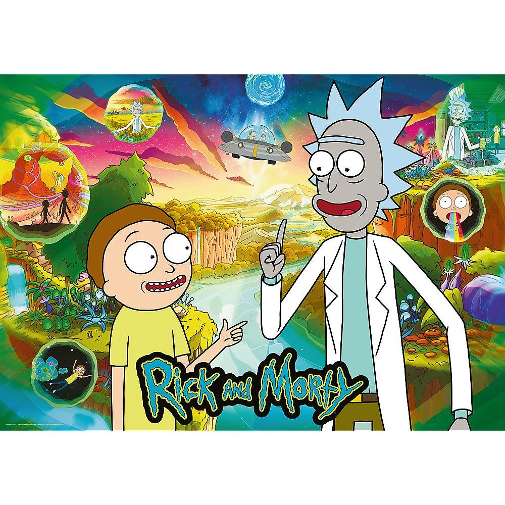 Trefl Premium Plus Pussel Rick And Morty, 1000 st