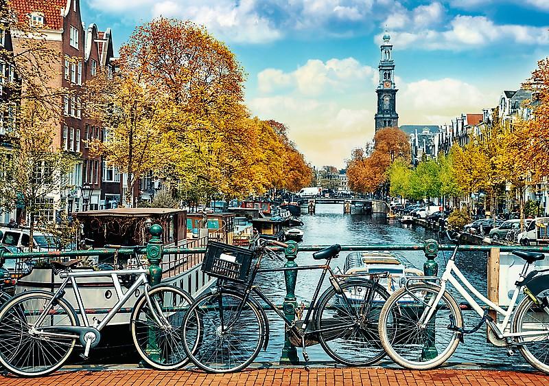 Trefl Prime Puzzle Wanderlust Amsterdam, 1000 brikker