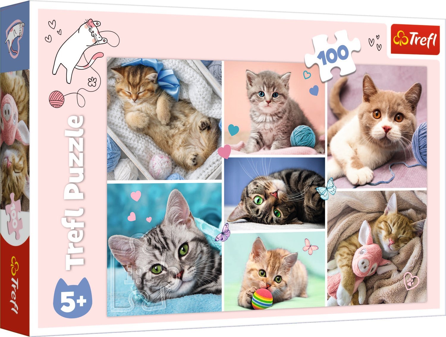 Trefl Puzzle In The Cats World 100 st