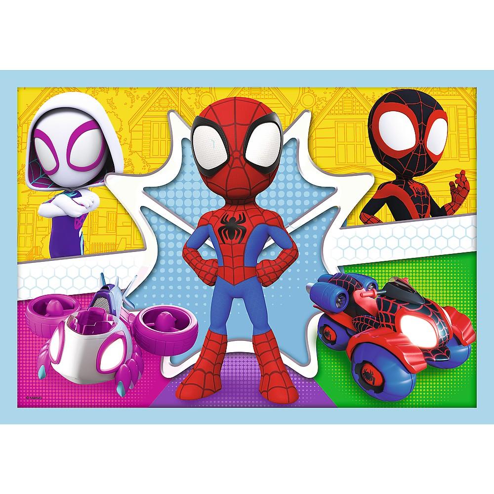 Trefl Spider-Man Pussel Set 4I1 Spidey